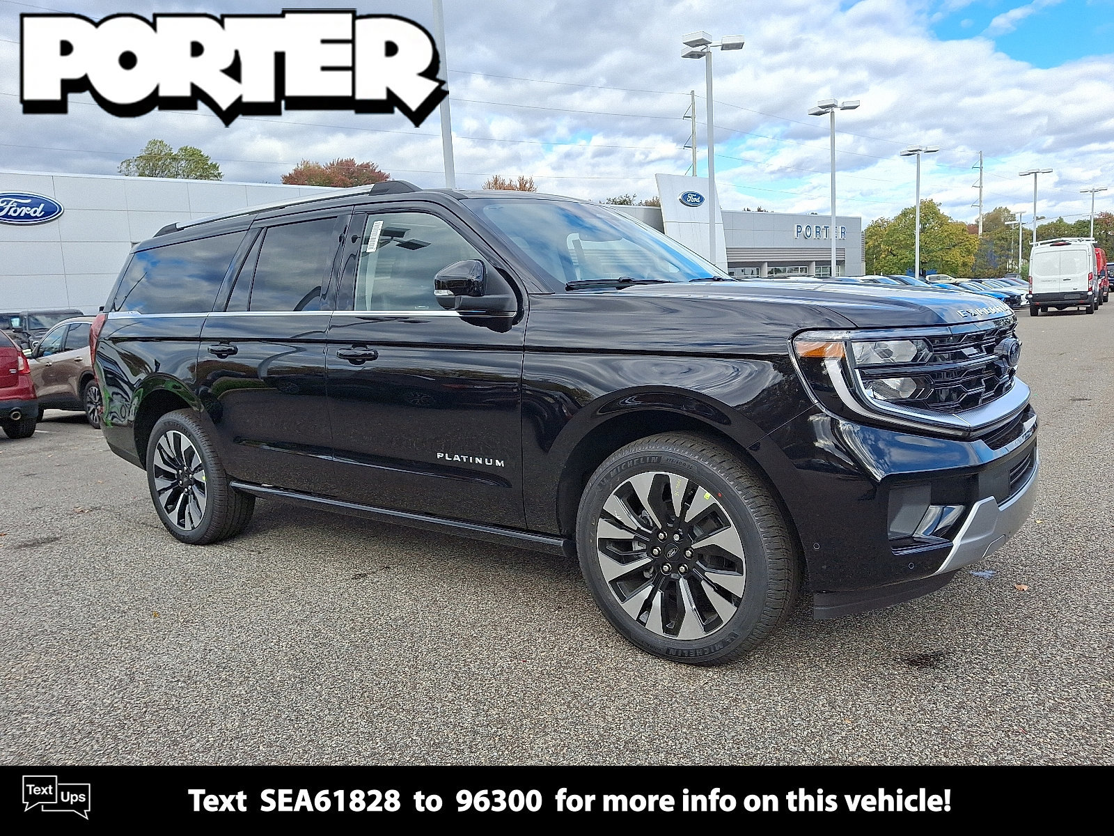 New 2025 Ford Expedition Max Platinum w/ Driver's Package
