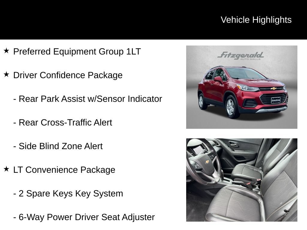 Used 2020 Chevrolet Trax LT w/ Driver Confidence Package FWD image 9