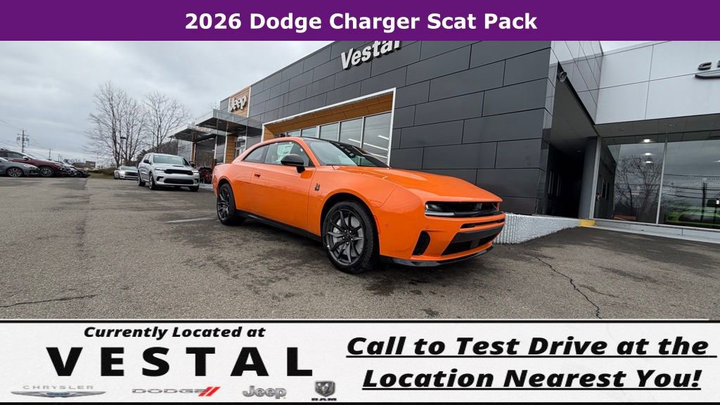 New 2026 Dodge Charger Scat Pack w/ Blacktop Package AWD/4WD image 1