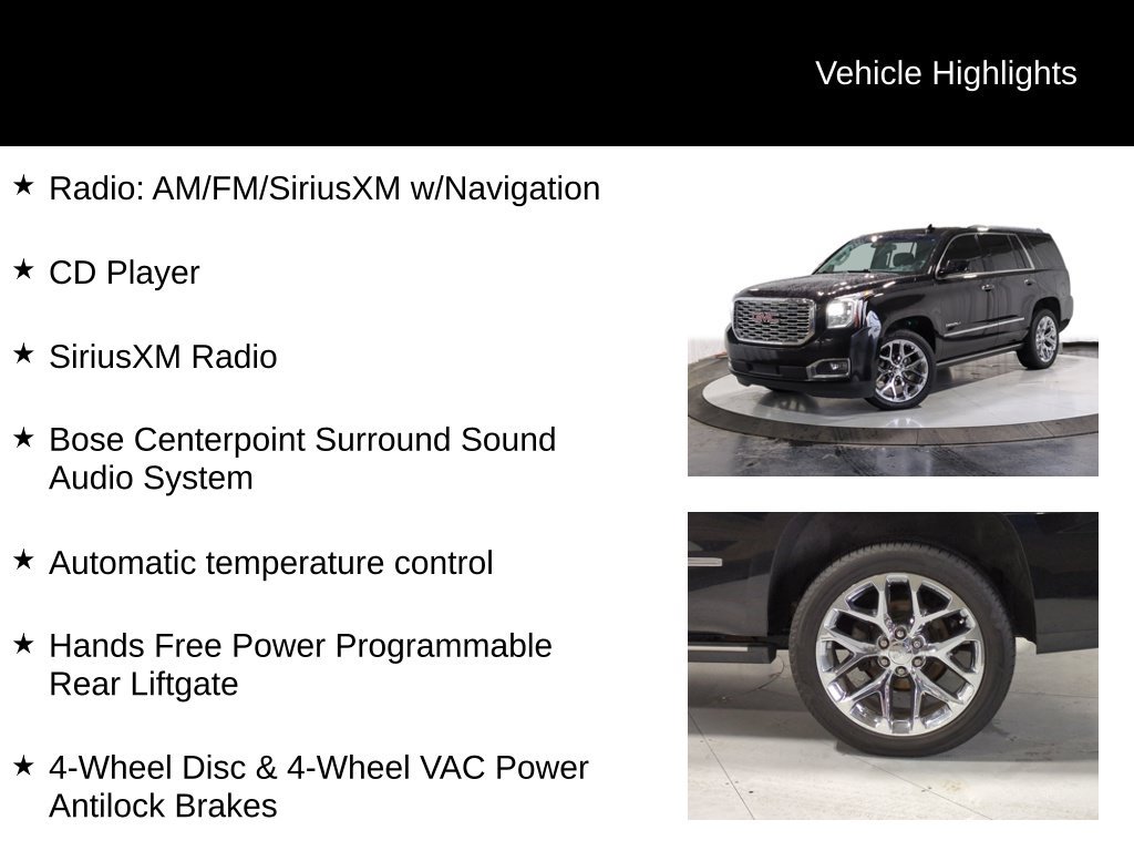Used 2019 GMC Yukon Denali w/ Denali Ultimate Package AWD/4WD image 25