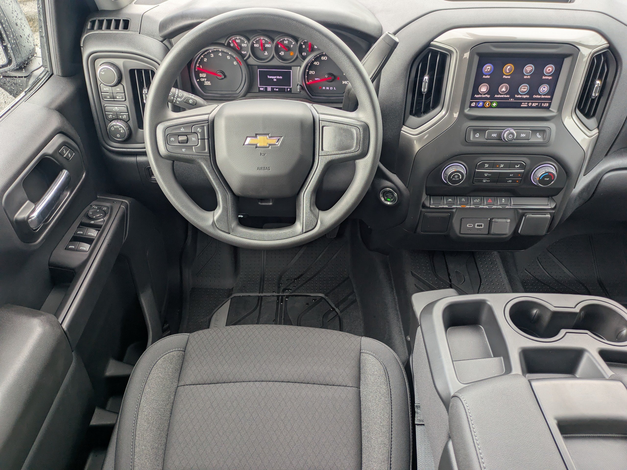 New 2026 Chevrolet Silverado 1500 Custom w/ Turbomax Blackout Package AWD/4WD image 16