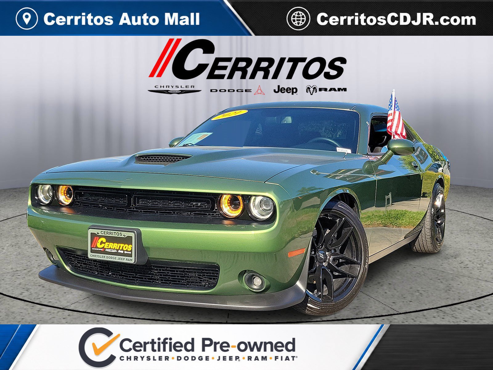 Certified 2021 Dodge Challenger GT w/ Blacktop Package