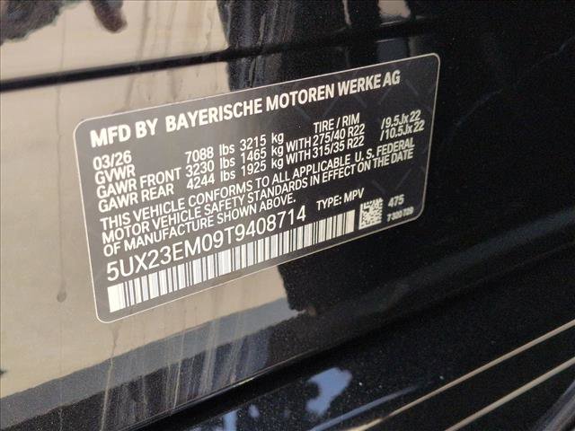 New 2026 BMW X7 xDrive40i image 18