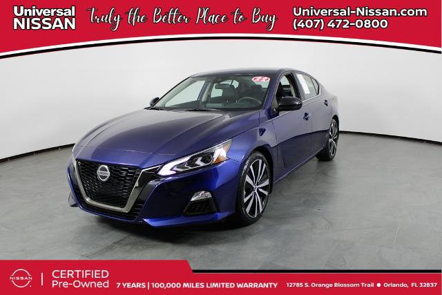 Certified 2022 Nissan Altima 2.5 SR