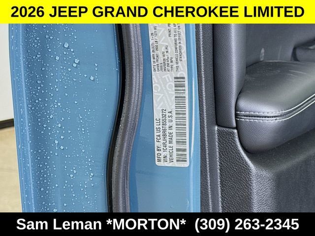 New 2026 Jeep Grand Cherokee Limited w/ Limited Altitude Package image 33