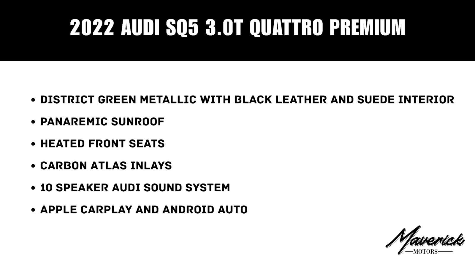Used 2022 Audi SQ5 Premium AWD/4WD image 2