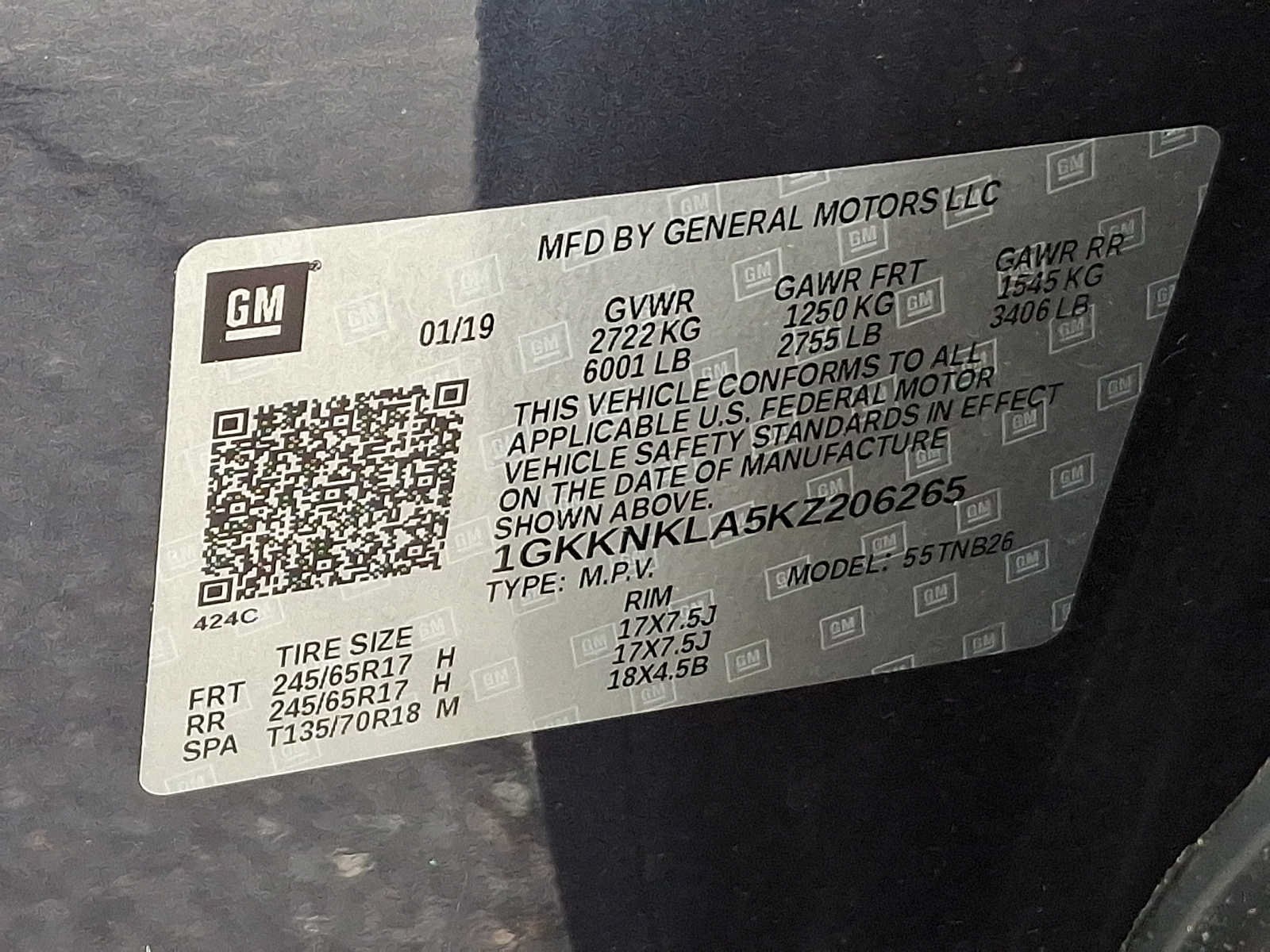 Used 2019 GMC Acadia SLE FWD image 27