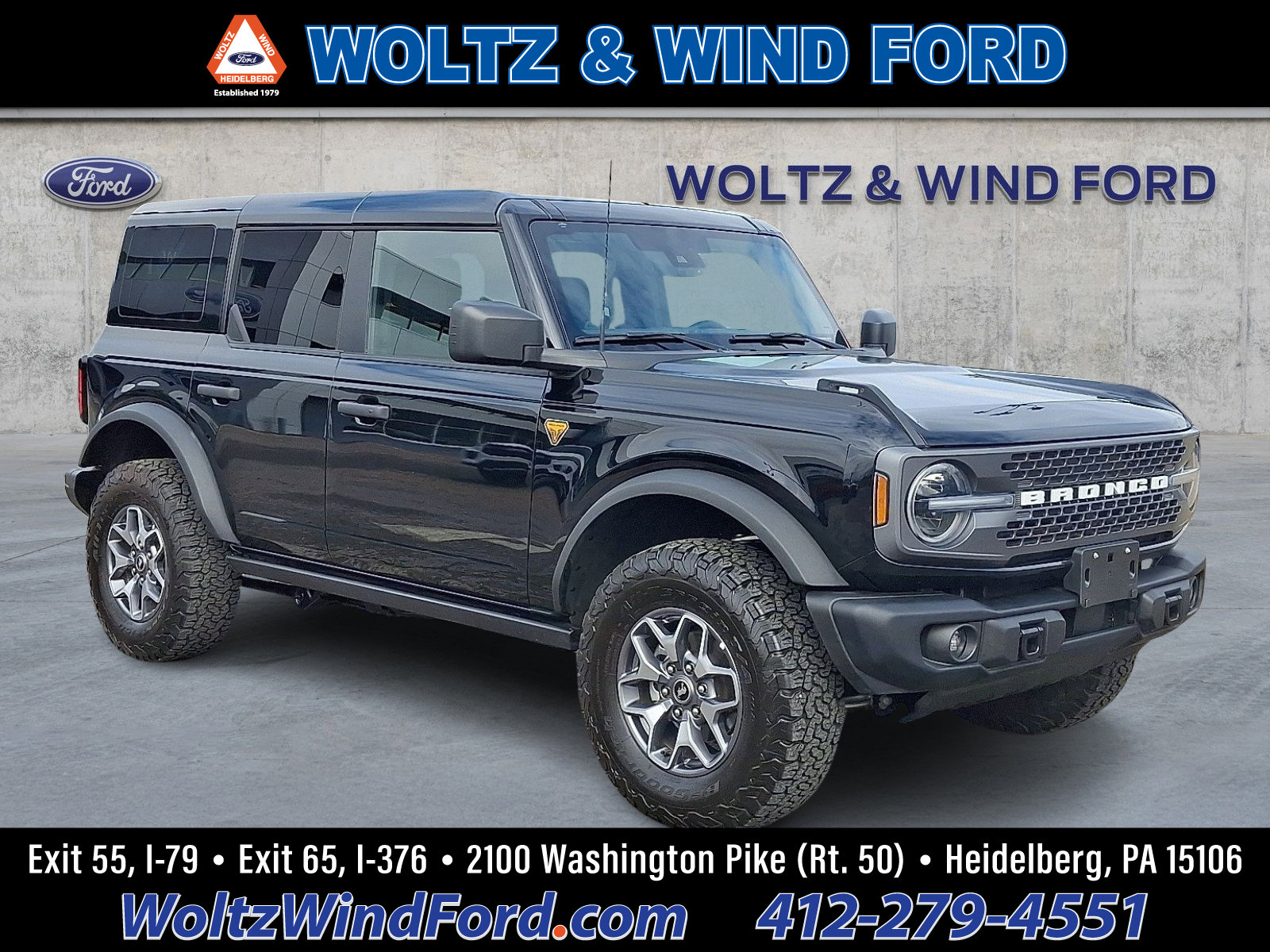 Certified 2025 Ford Bronco Badlands image 1