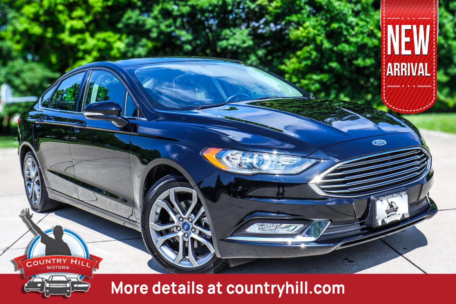 Used 2017 Ford Fusion SE w/ Equipment Group 201A FWD image 1