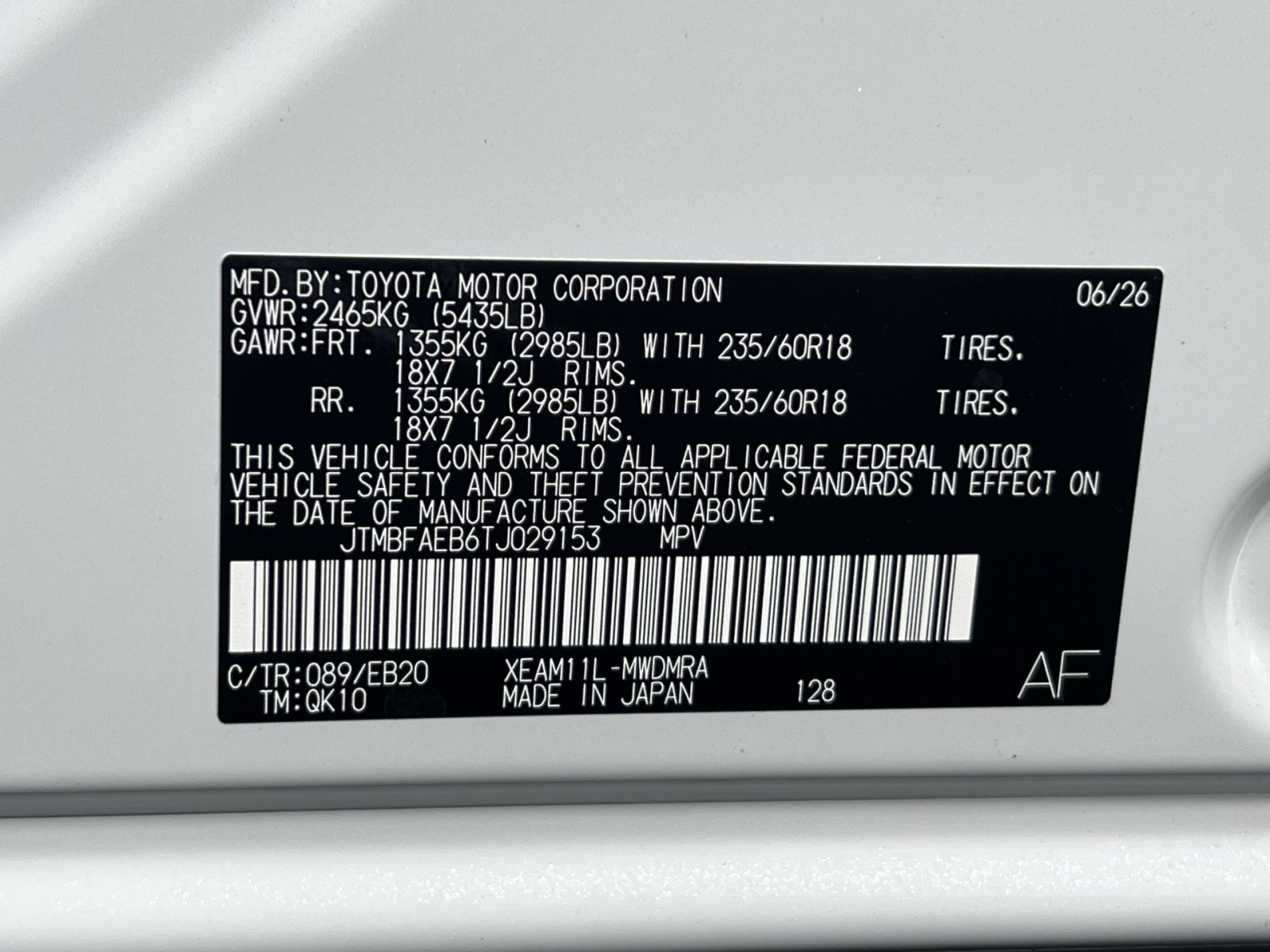 New 2026 Toyota bZ FWD image 22
