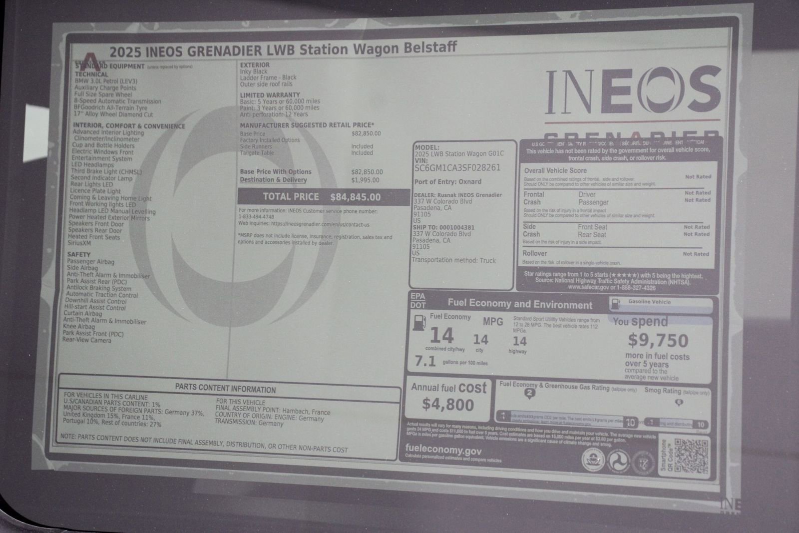 New 2025 INEOS Grenadier AWD/4WD image 23