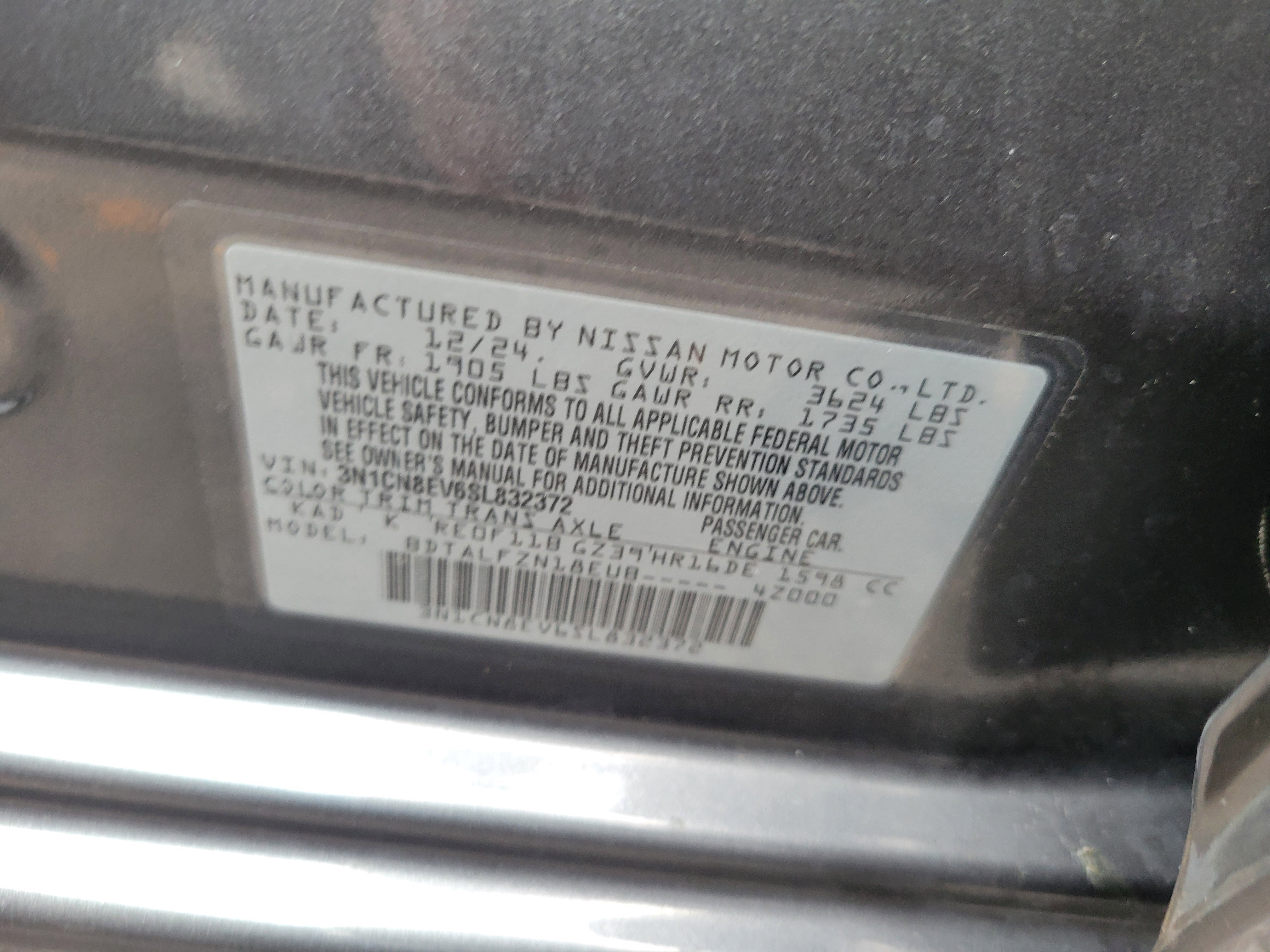 Used 2025 Nissan Versa SV image 27