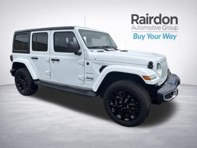 Used 2023 Jeep Wrangler Unlimited Sahara w/ Cold Weather Group AWD/4WD image 1