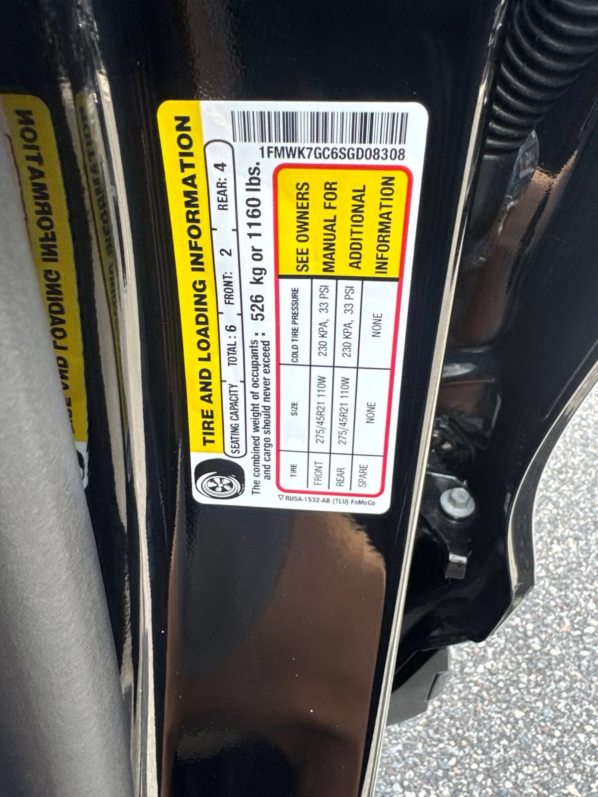 Used 2025 Ford Explorer ST w/ Sun And Sound Package RWD image 13