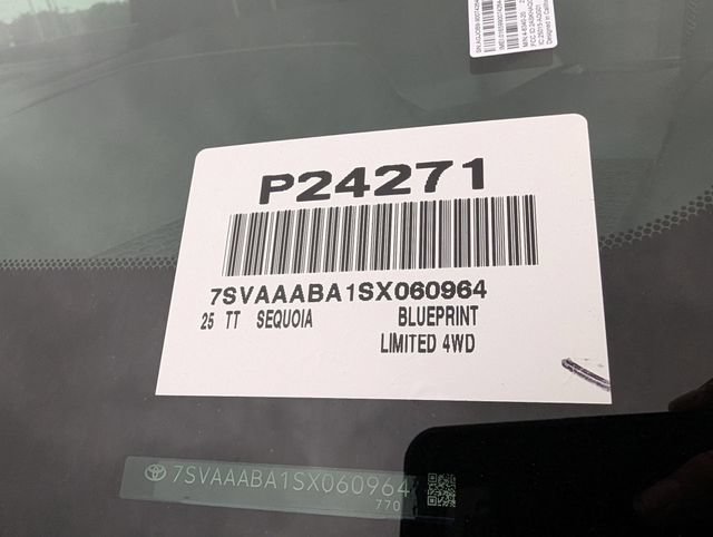 Certified 2025 Toyota Sequoia Limited AWD/4WD image 39
