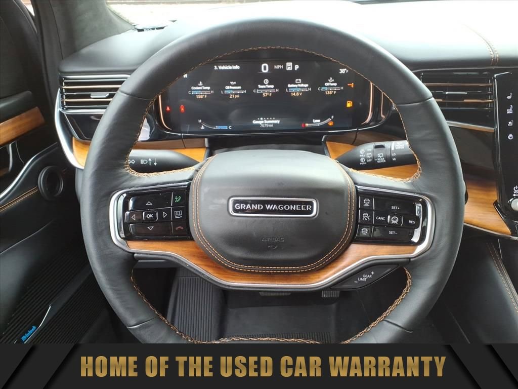 Used 2025 Jeep Grand Wagoneer Series III w/ HD Trailer Tow Package image 19
