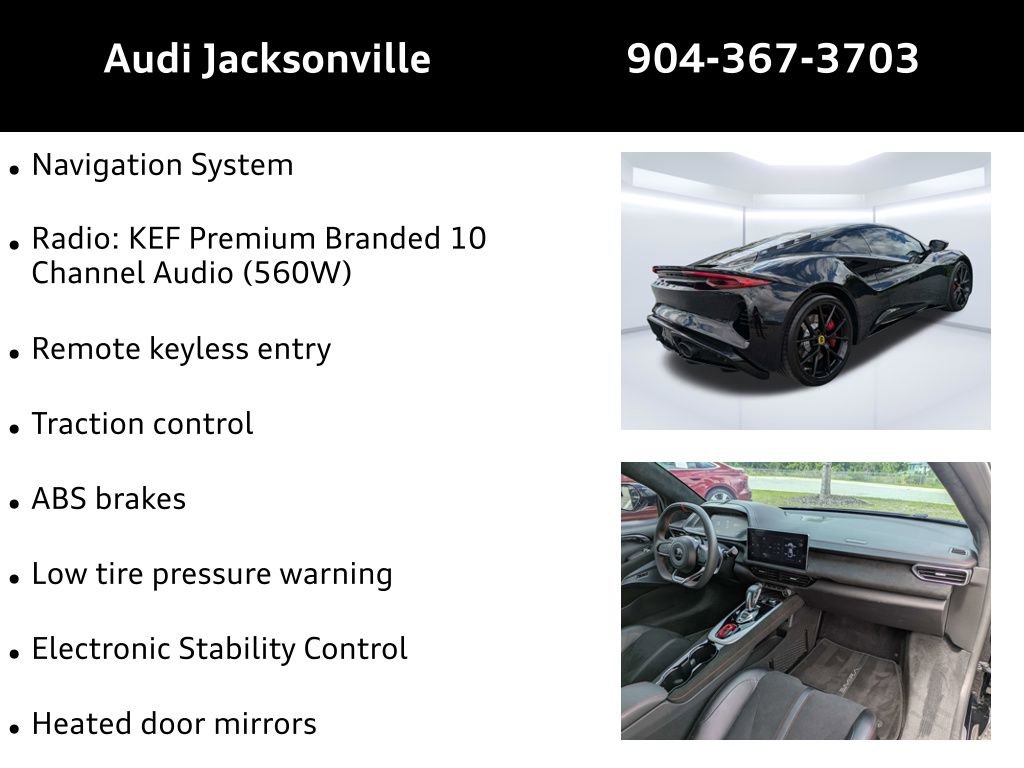Used 2024 Lotus Emira First Edition RWD image 9