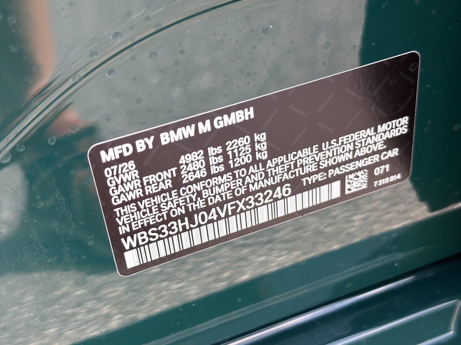 New 2027 BMW M3 Competition w/ M Carbon Exterior Package AWD/4WD image 40
