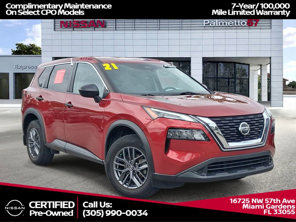 Certified 2021 Nissan Rogue S FWD video 1