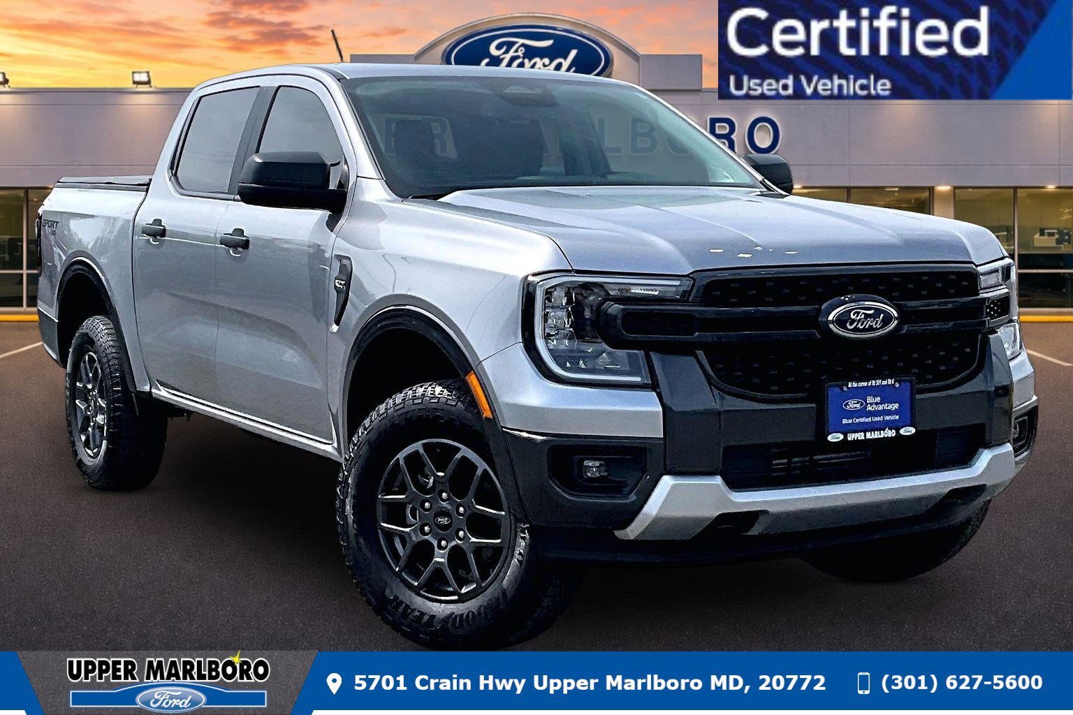Certified 2024 Ford Ranger XLT w/ Trailer Tow Package AWD/4WD image 1