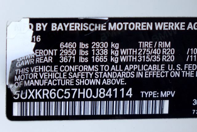 Used 2017 BMW X5 xDrive50i w/ Executive Package AWD/4WD image 30