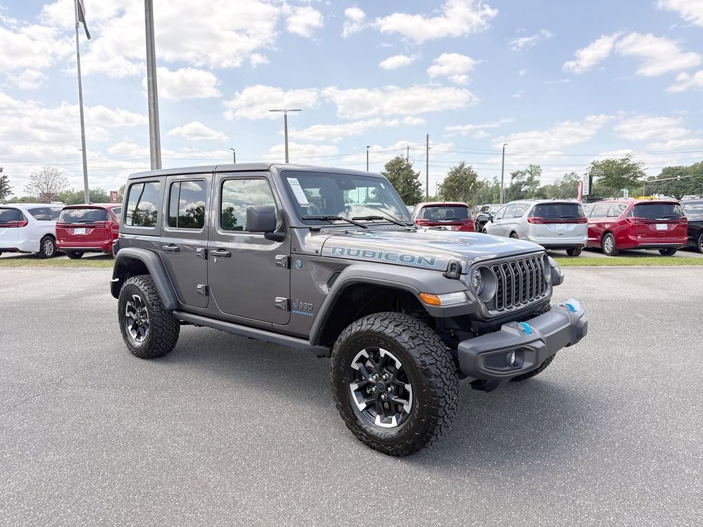 Used 2025 Jeep Wrangler Unlimited Rubicon 4xe w/ Safety Group AWD/4WD image 1