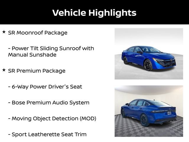 New 2026 Nissan Sentra SR w/ SR Premium Package FWD image 6
