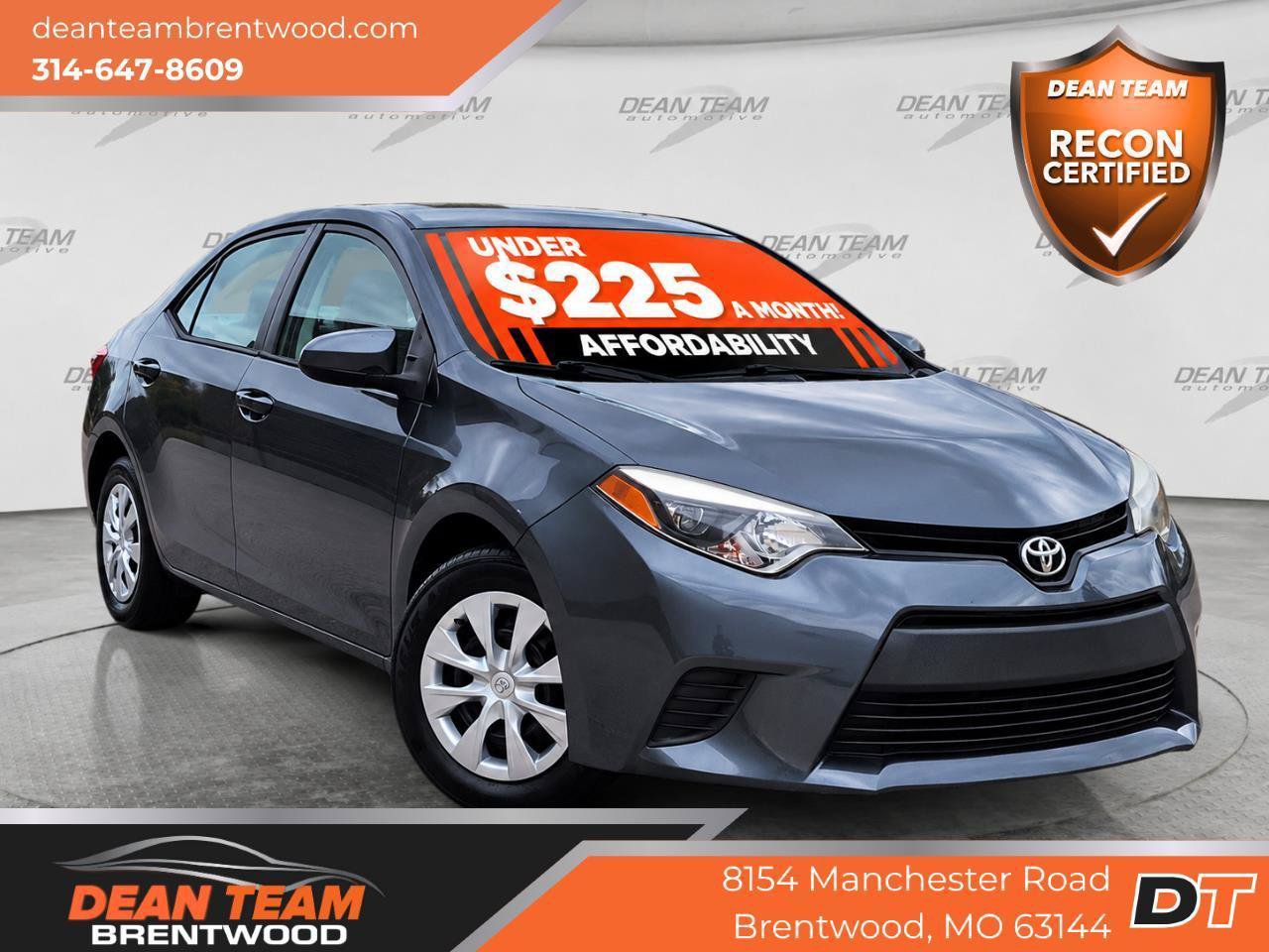 Used 2014 Toyota Corolla L