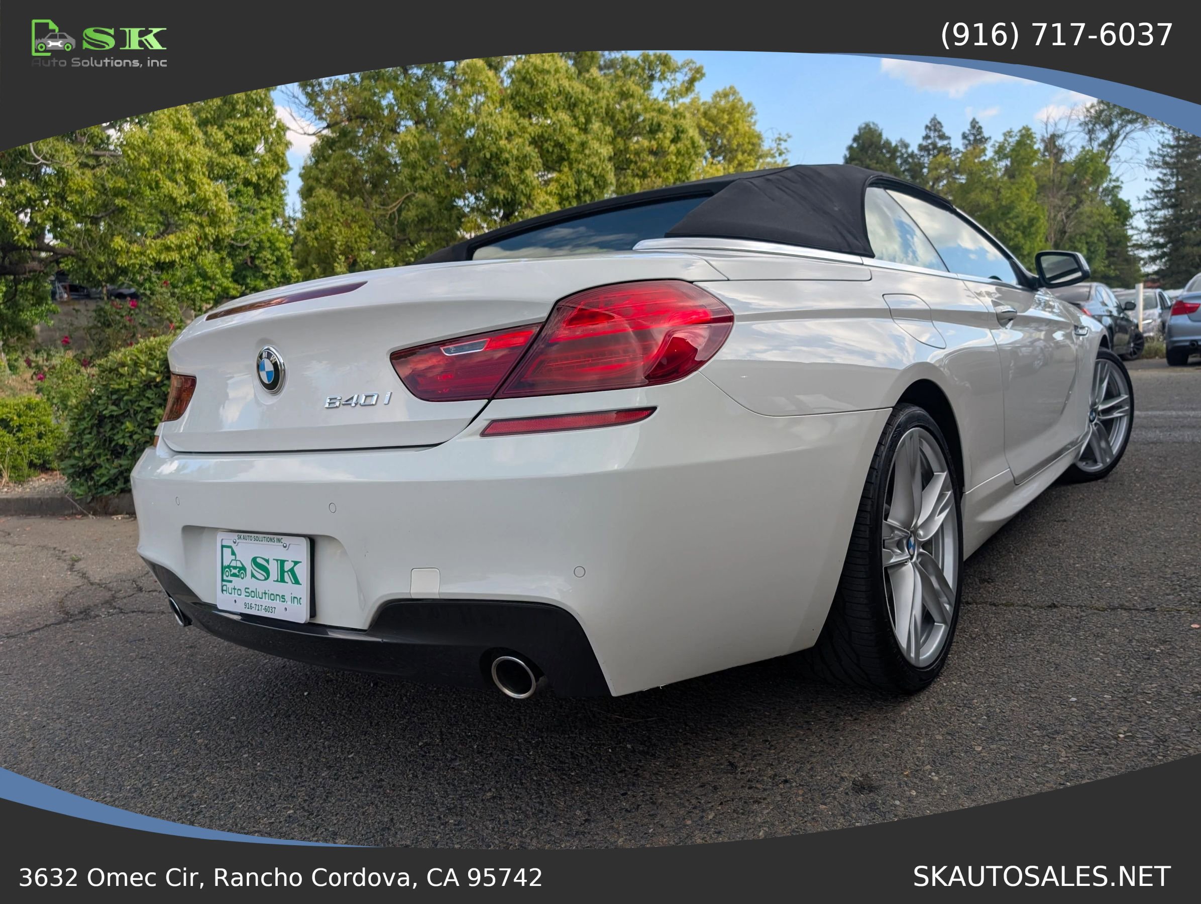 Used 2012 BMW 640i Convertible RWD image 12