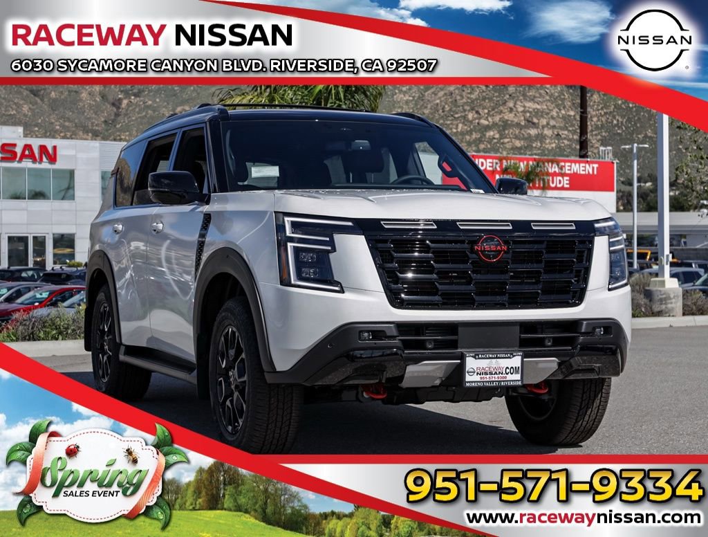 New 2026 Nissan Armada PRO-4X w/ Captain's Chari Seat Package