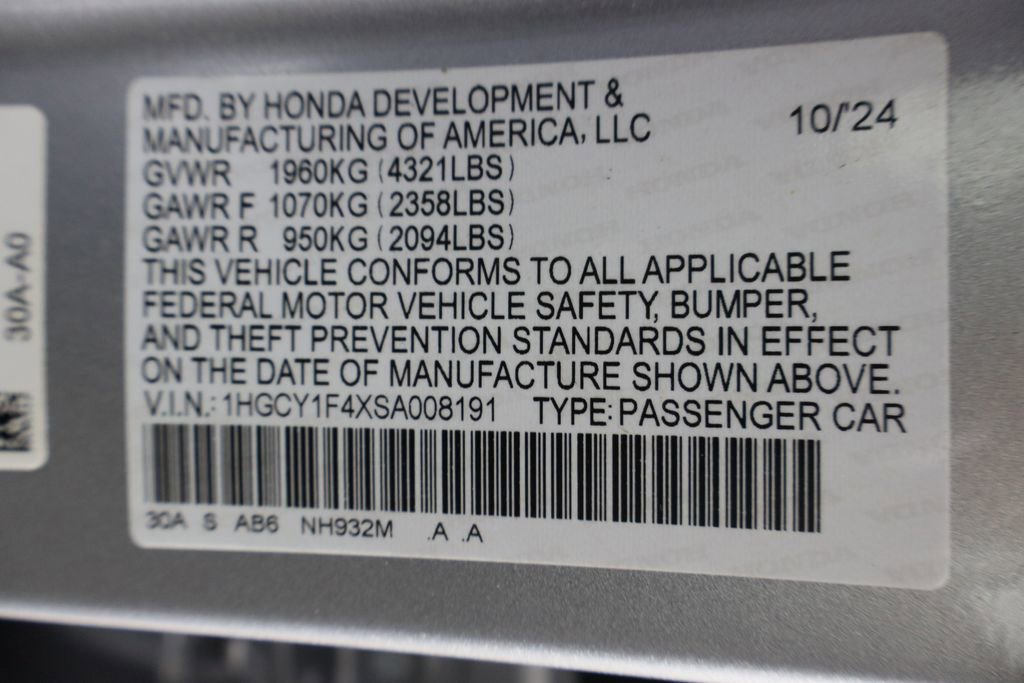 Used 2025 Honda Accord SE image 35