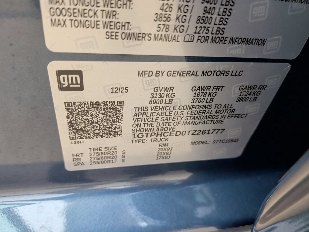 New 2026 GMC Sierra 1500 Elevation w/ Preferred Package RWD image 47