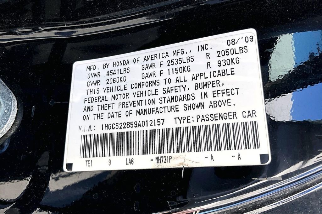 Used 2009 Honda Accord EX-L image 33