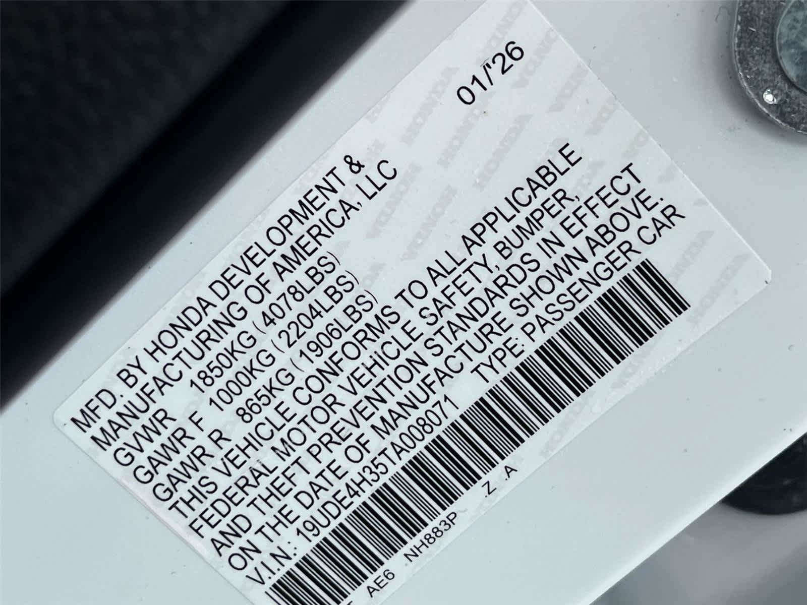 Certified 2026 Acura Integra A-Spec FWD image 39
