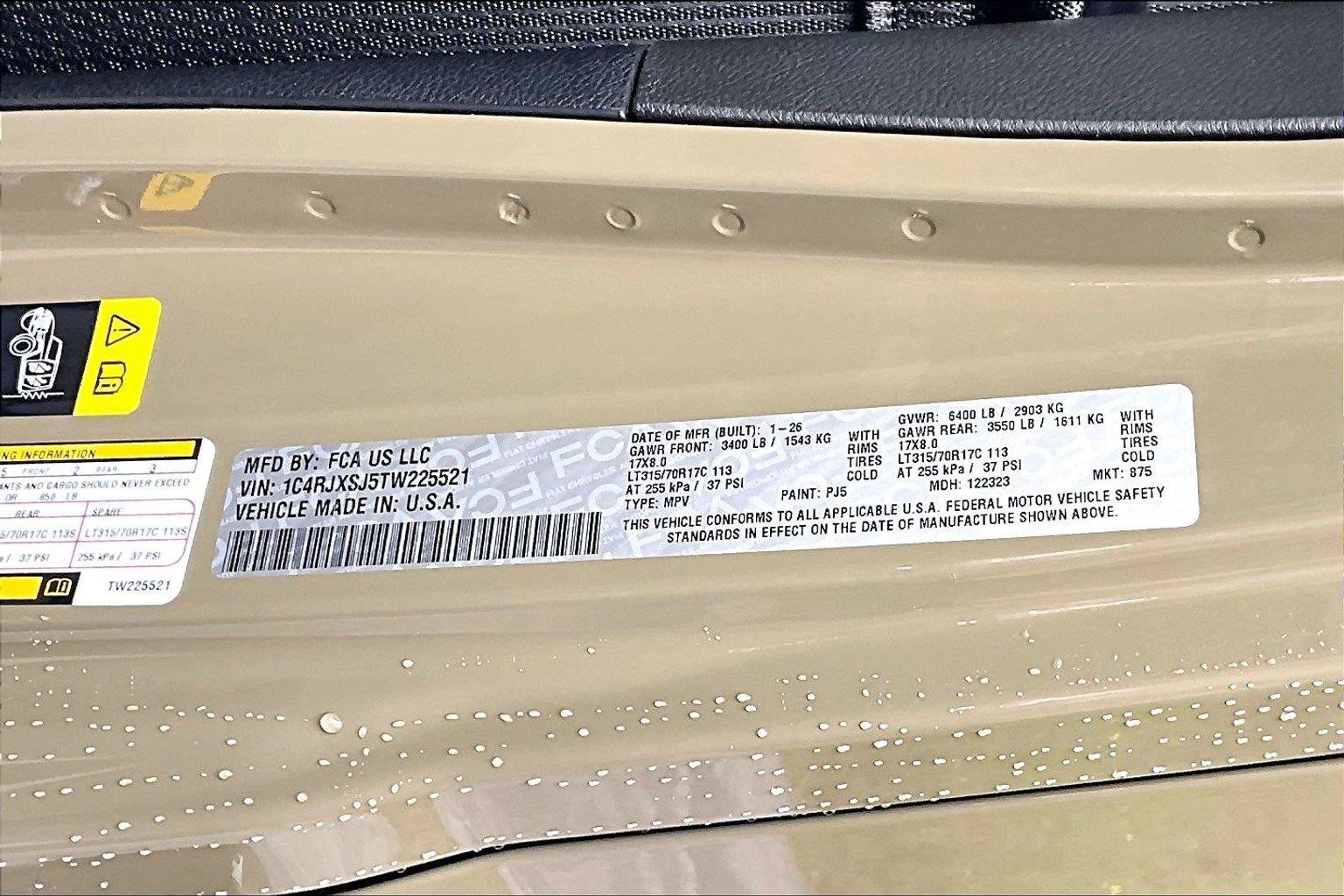 New 2026 Jeep Wrangler Unlimited Rubicon 392 w/ Quick Order Package 27X Moab AWD/4WD image 14