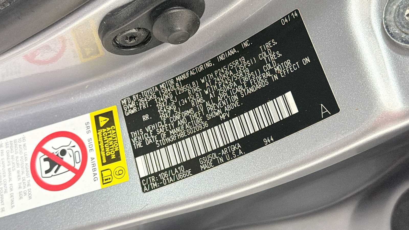 Used 2014 Toyota Highlander Limited FWD image 11