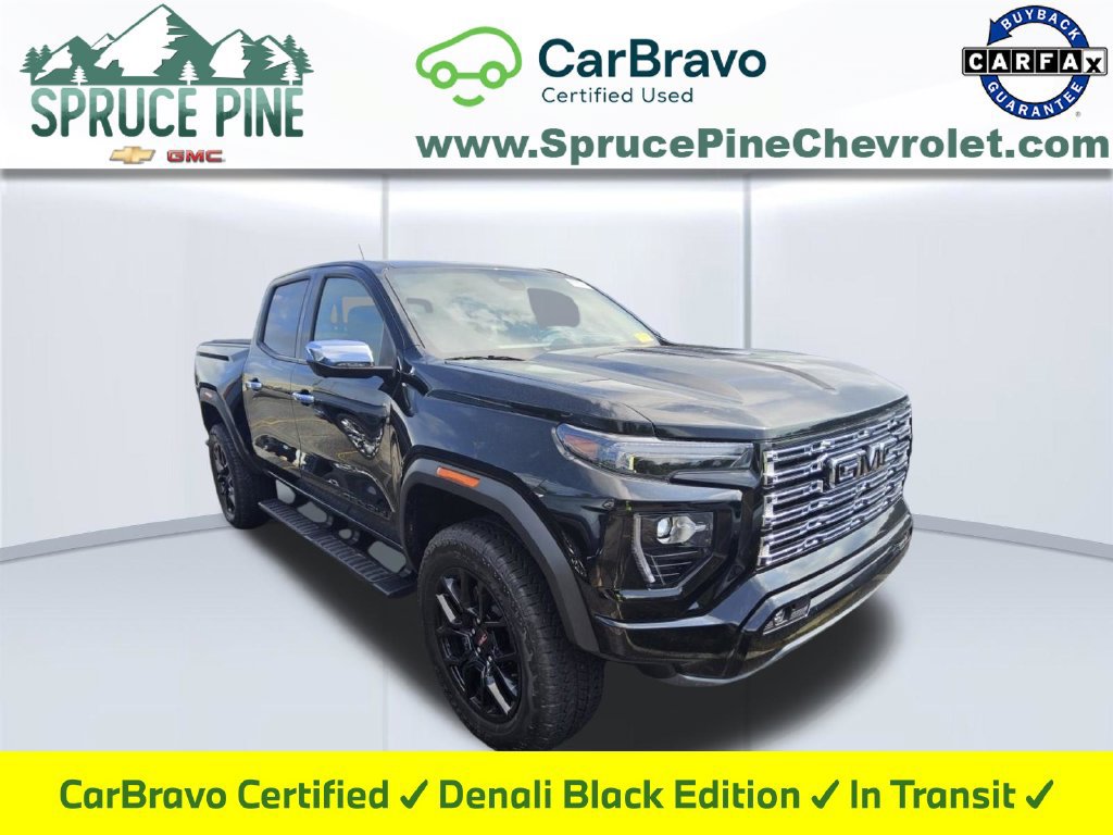 Used 2026 GMC Canyon Denali w/ LPO, Denali Black Edition AWD/4WD image 1