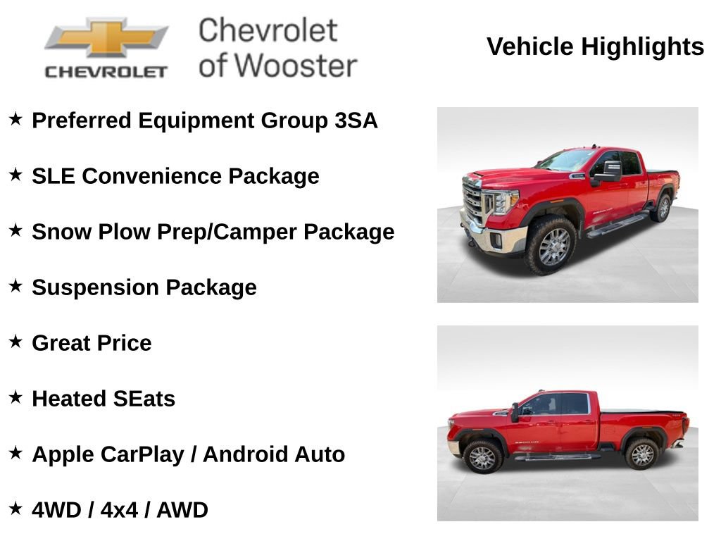 Used 2022 GMC Sierra 2500 SLE w/ SLE Convenience Package AWD/4WD image 2