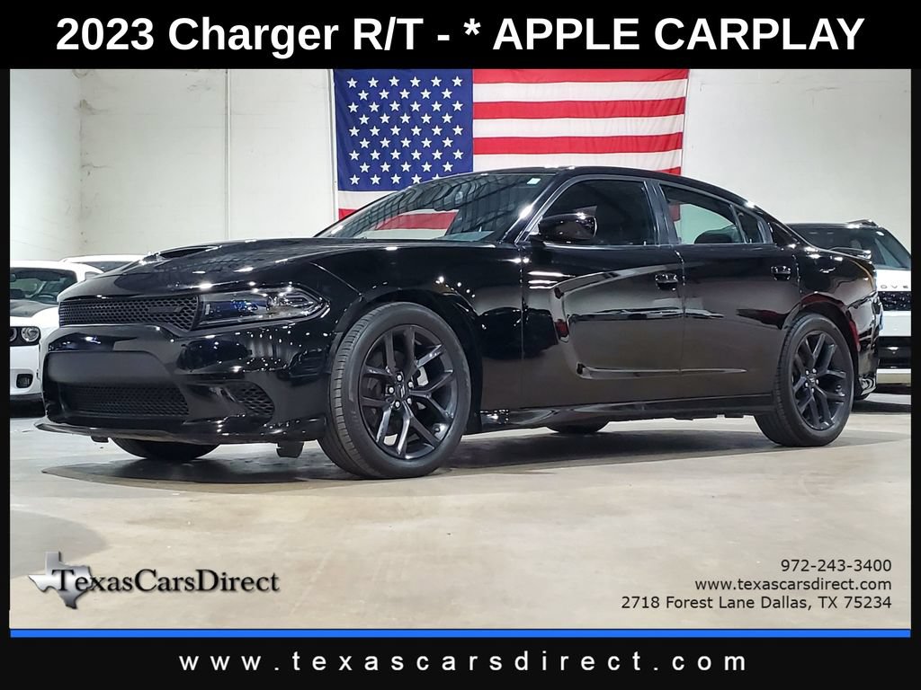 Used 2023 Dodge Charger R/T w/ Blacktop Package
