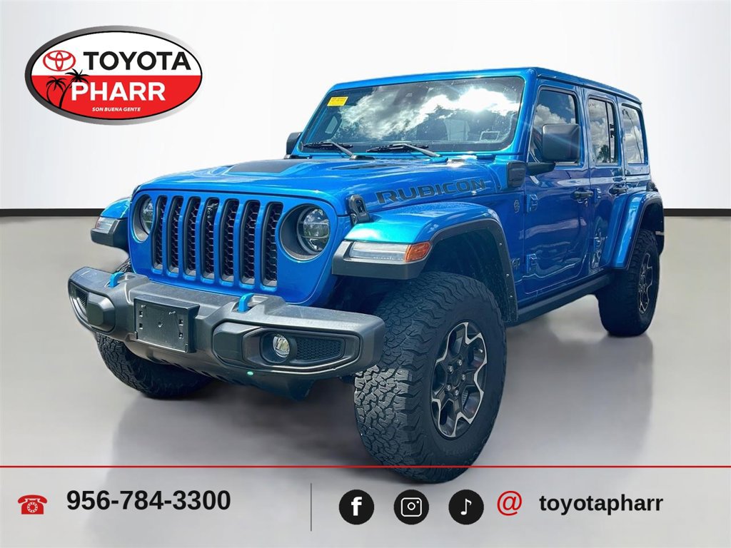 Used 2021 Jeep Wrangler Unlimited Rubicon 4xe w/ Safety Group