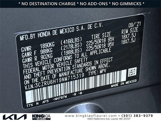 Used 2022 Honda HR-V Sport image 31