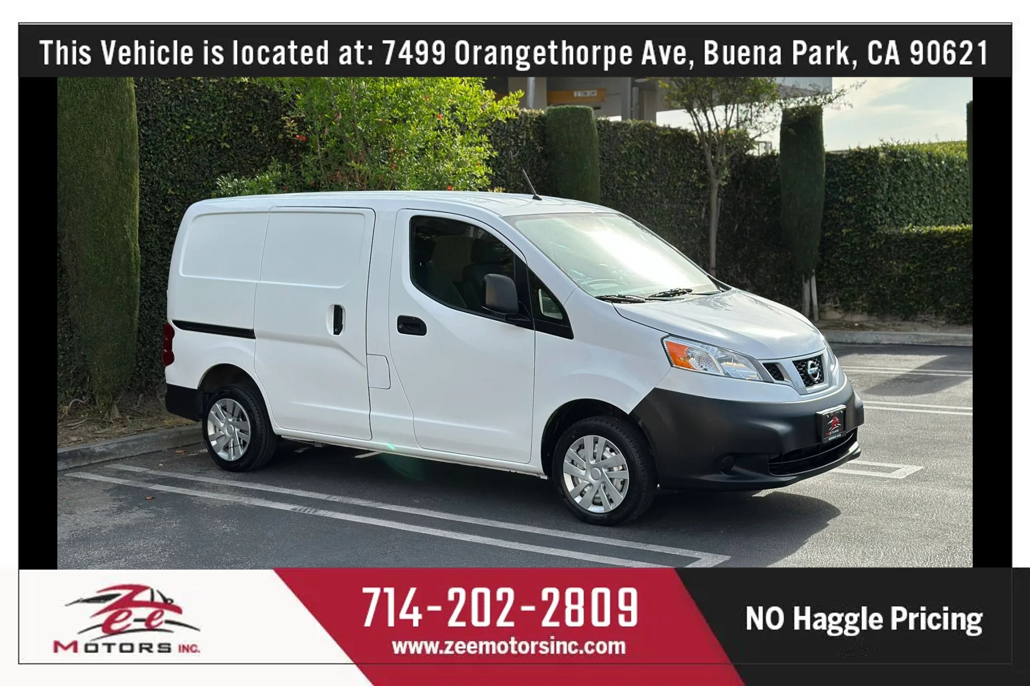 Used 2017 Nissan NV200 S w/ Back Door Glass Package image 4
