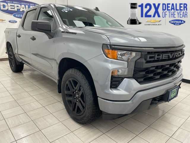 Used 2023 Chevrolet Silverado 1500 Custom w/ LPO, Dark Essentials Package