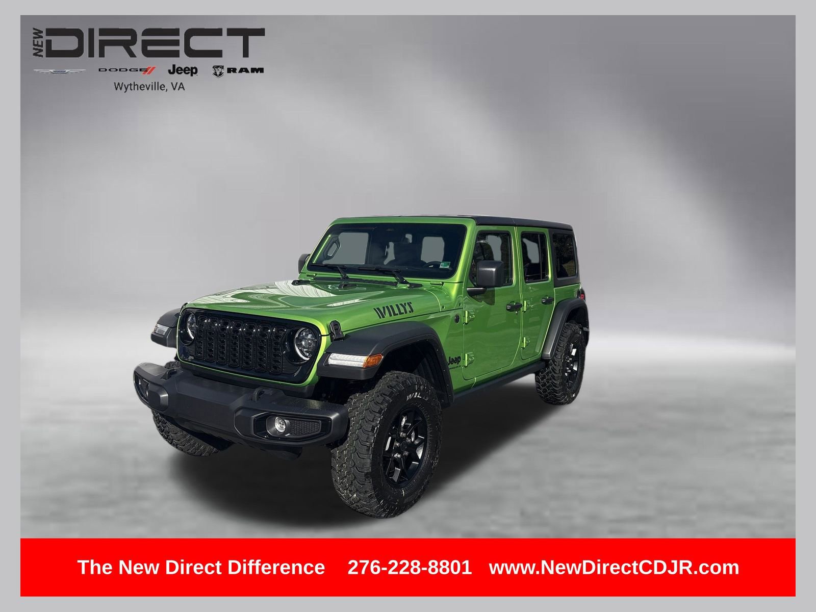 New 2026 Jeep Wrangler Willys