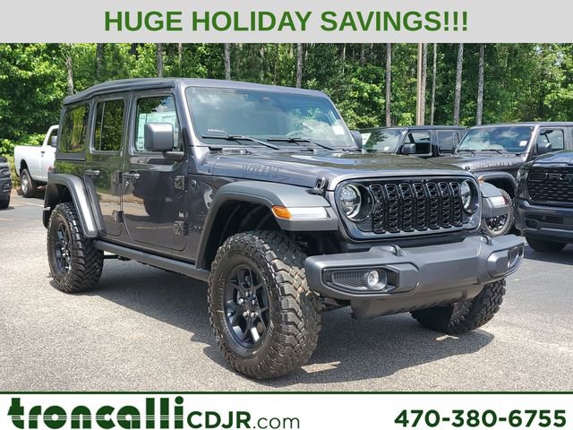 New 2025 Jeep Wrangler Unlimited Sport image 1