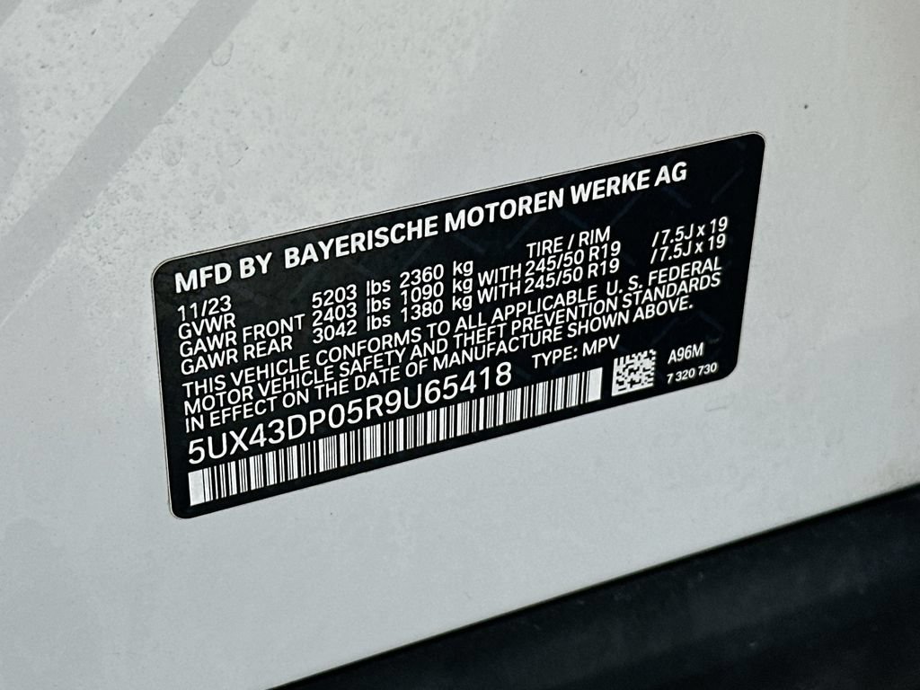 Used 2024 BMW X3 sDrive30i RWD image 27