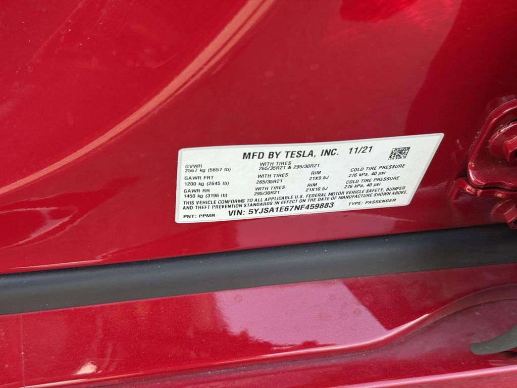 Used 2022 Tesla Model S Plaid image 33