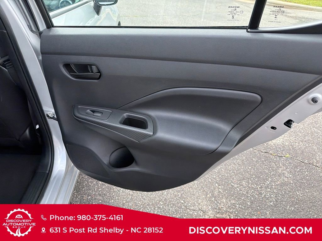 Certified 2025 Nissan Versa S w/ Trunk Package FWD image 34