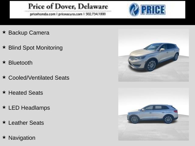 Used 2017 Lincoln MKX Reserve w/ Lincoln MKX Climate Package FWD image 2
