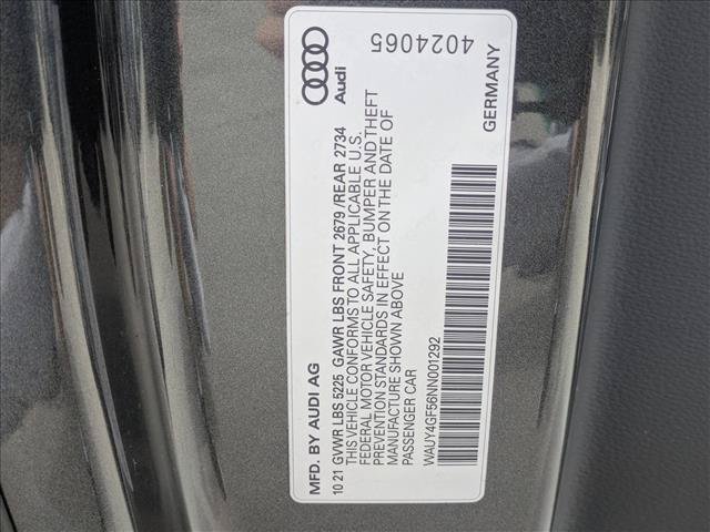 Used 2022 Audi S5 Prestige w/ Prestige Package AWD/4WD image 16